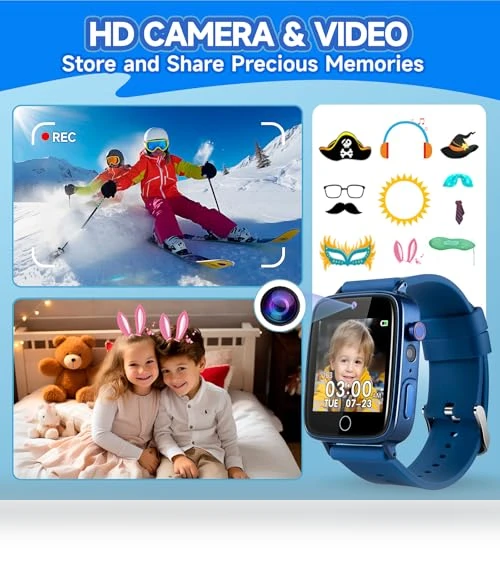 Kids Smart Watch with Games and Camera — Educational Timepieces, ZUODUN