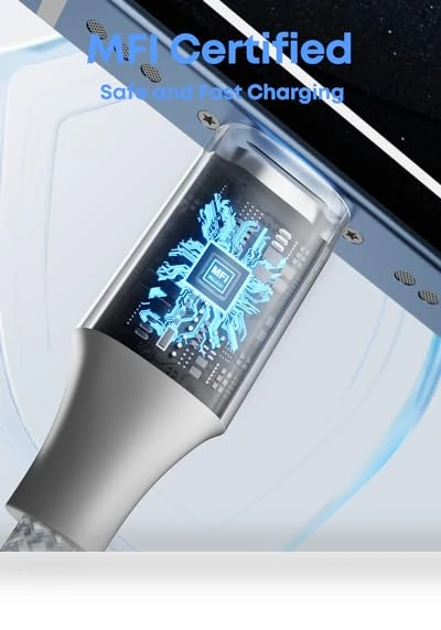 Long Lightning Cable Fast Charging — Lightning, VODRAIS