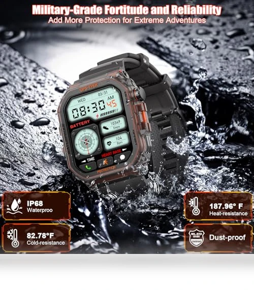 Military Smart Watch for Men — Smartwatches, SGJIK