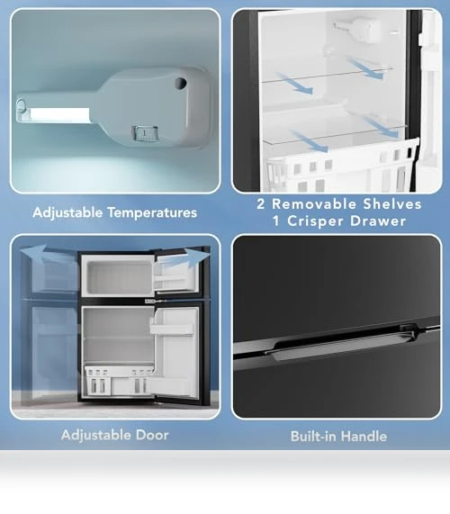 Mini Fridge with Freezer — Mini Fridges