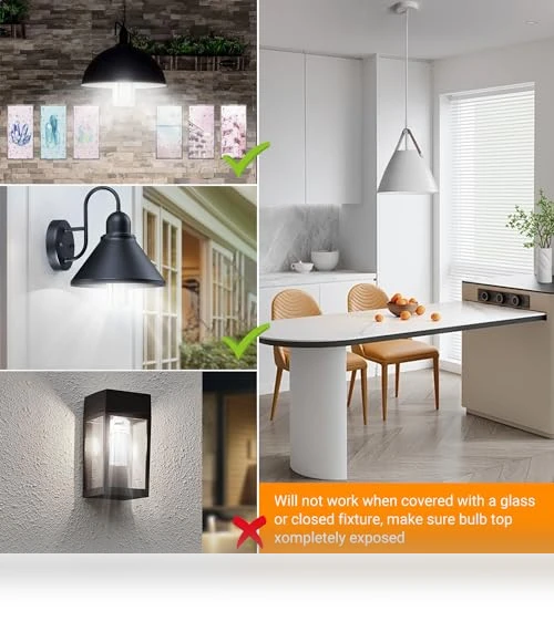 Motion Sensor Light Bulbs — Lighting Solutions, RIUVAO