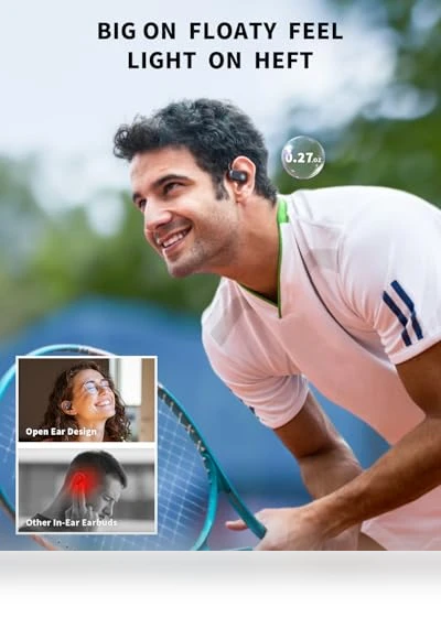 Open Ear Headphones — Bluetooth Headsets, CXK