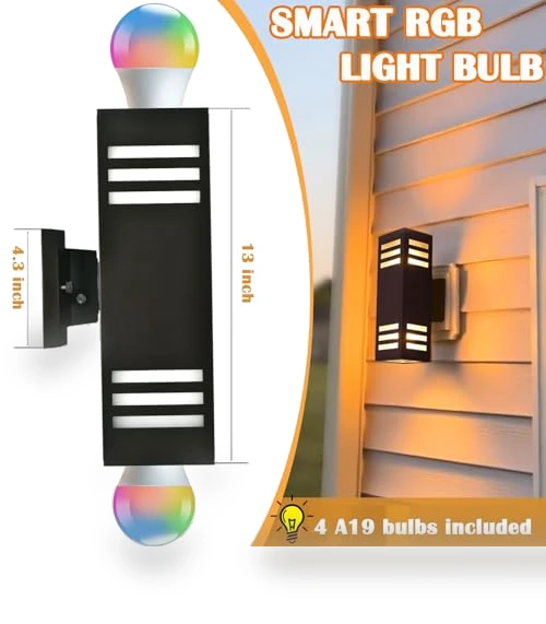 RGB Smart Wall Lights — Garden Illumination, iYogaled