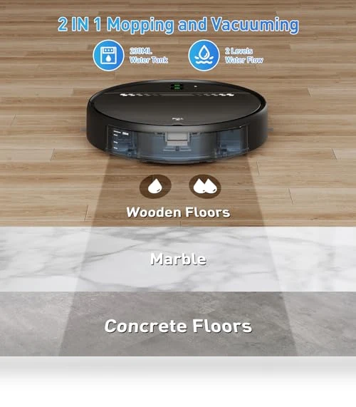 Robot Vacuum and Mop Combo — Smart Cleaning Robots, MANVN
