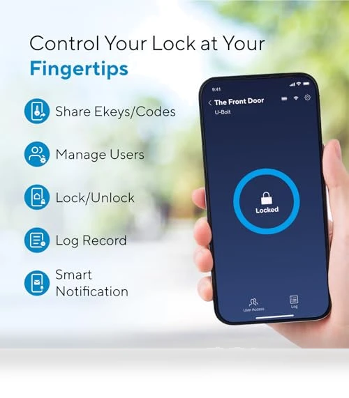 Smart Lock with WiFi Bridge — Deadbolts, ULTRALOQ