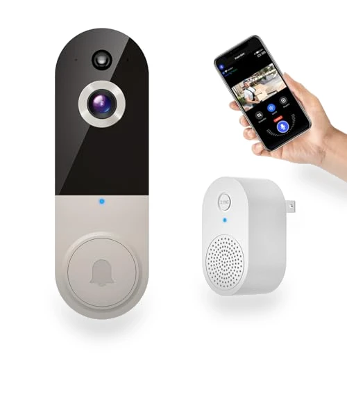 Smart Wireless Video Doorbell Camera with Chime — Smart Home Security, Shenzhen Puge Electronics Co., Ltd.