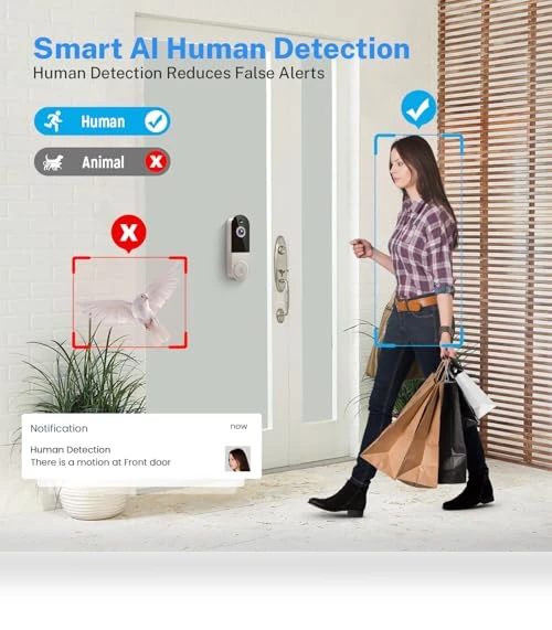 Smart Wireless Video Doorbell Camera with Chime — Smart Home Security, Shenzhen Puge Electronics Co., Ltd.