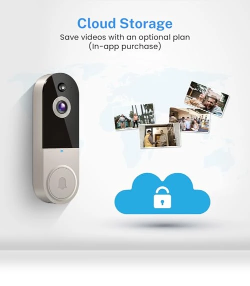 Smart Wireless Video Doorbell Camera with Chime — Smart Home Security, Shenzhen Puge Electronics Co., Ltd.