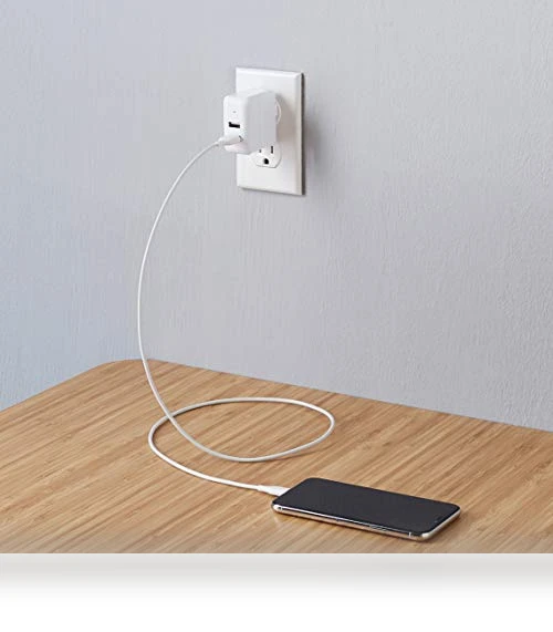 Two Port USB-A Wall Charger — Wall Chargers, Amazon Basics