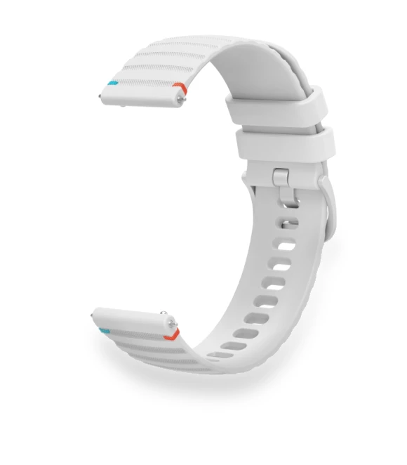 Wavy Dotted Stitched Silicone Watch Band — Bands, Garmin