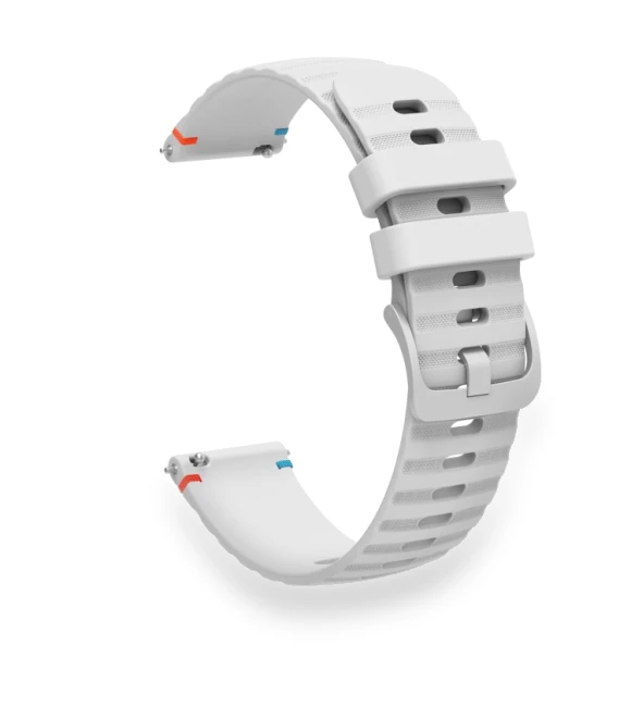 Wavy Dotted Stitched Silicone Watch Band — Bands, Garmin