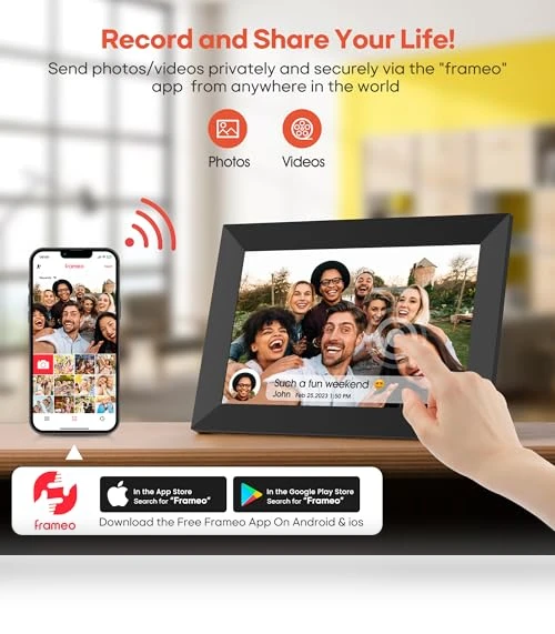 WiFi Digital Picture Frame — Digital Frames, BIGASUO