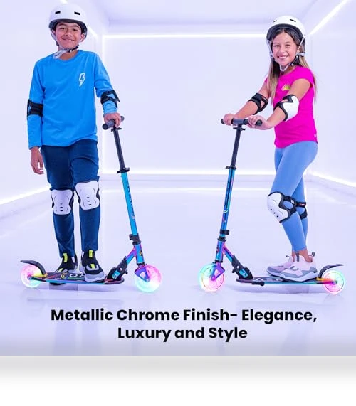 2 Wheel Kick Scooter with Dynamic Lights — Push Scooters, AERO MOBILITY