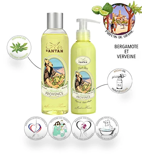 Christmas Gift Set for Women - 2 Piece Body Lotion & Body Wash Set — Women, Un Air d'Antan