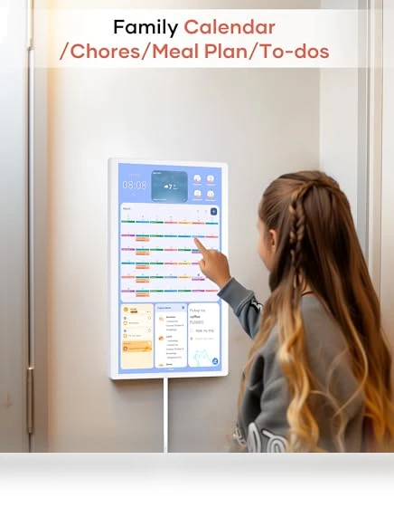 Digital Calendar Wall Touch Screen — Digital Planners, Cozyla Mate