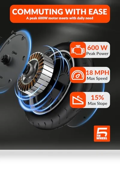 Electric Scooter — Push Scooters, 5TH WHEEL