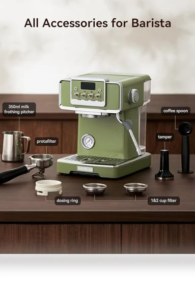 Espresso Machine with LCD Display — Espresso Machines, Neretva