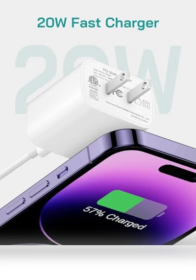 Fast Charger with USB-C Cable — Chargers & Adapters, Shenzhen Yijiapin Trading Co., Ltd.