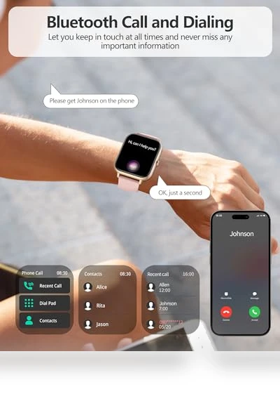 Fitness Tracker Smart Watch — Smartwatches, RLQA