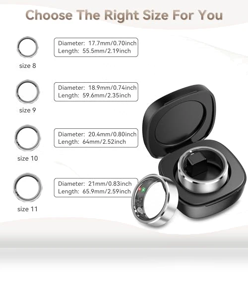 Health Fitness Tracker Smart Ring — Smart Rings, FFFITNES