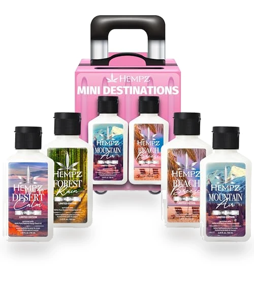 Mini Escape Kit Hand & Body Lotion Set — Body Lotions, Hempz