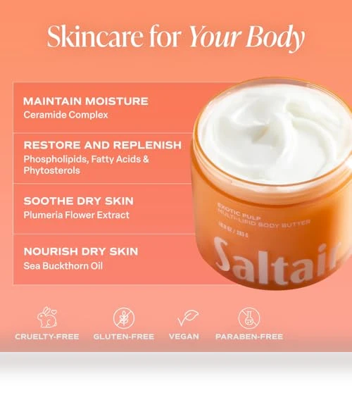 Multi-Lipid Body Butter — Nourishing Body Creams, Saltair