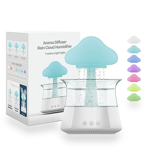 Rain Cloud Humidifier Water Drip — Air Moisturizers, Rican
