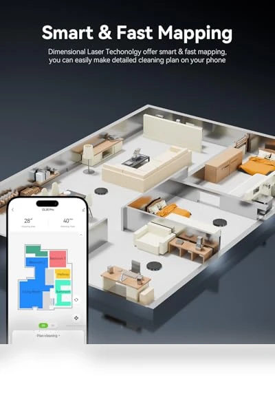 Robot Vacuum and Mop Combo — Smart Cleaning Robots, Kokaidia