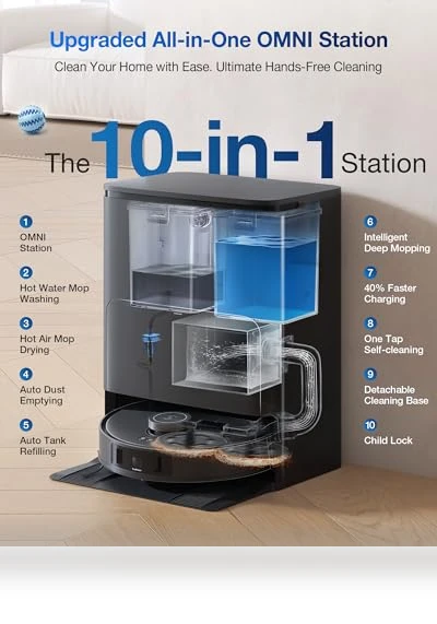 Robot Vacuum and Mop — Smart Cleaning Robots, ECOVACS