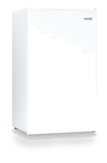 Single Door Compact Refrigerator with Freezer — Mini Fridges, Igloo