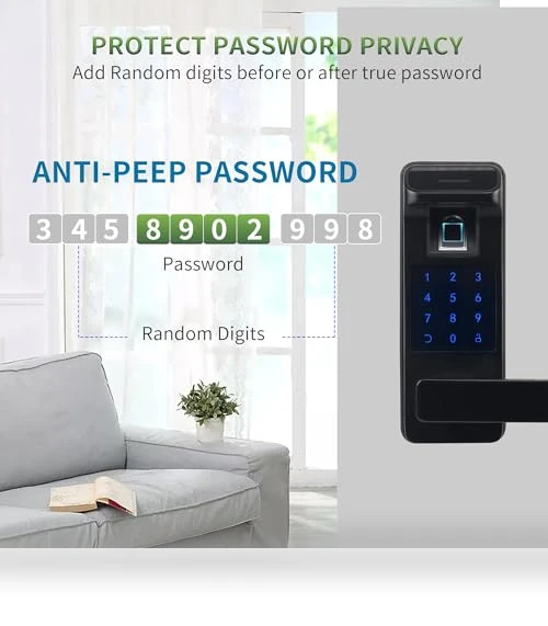 Smart Door Lock — Keyless Entry, HARFO