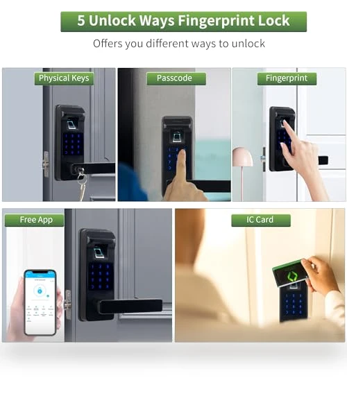 Smart Door Lock — Keyless Entry, HARFO