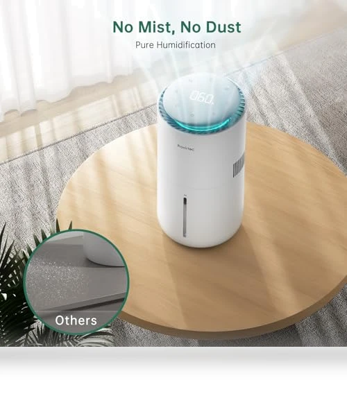 Smart Humidifier for Bedroom — Air Moisturizers, Provirtec