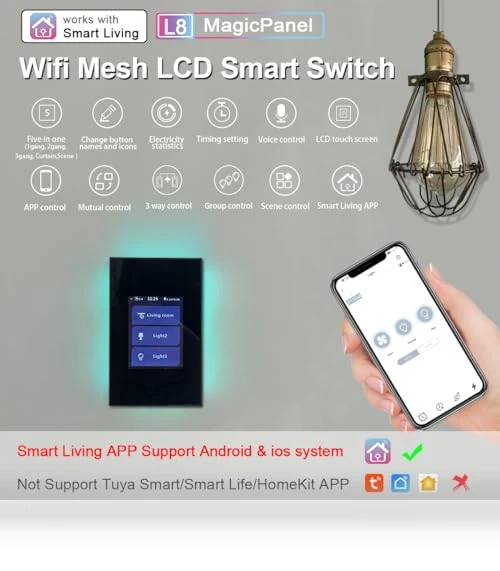 Smart Light Switch — Dimmer Switches, LANBON