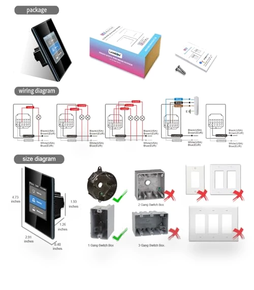 Smart Light Switch — Dimmer Switches, LANBON