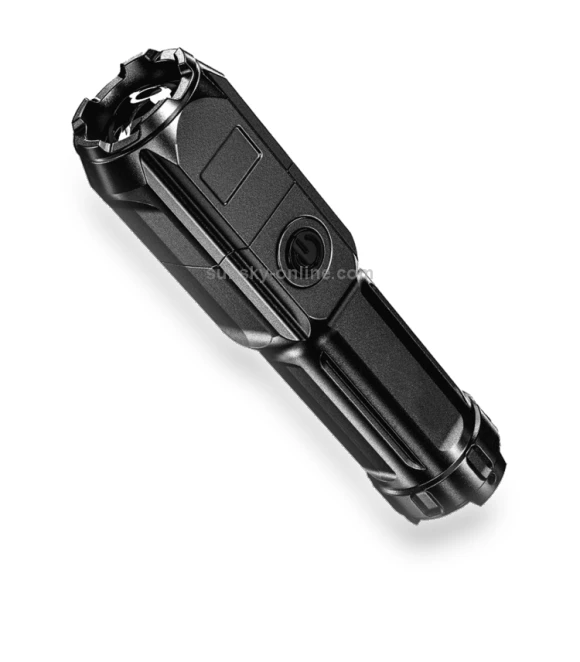 Telescopic Focusing Three-gear Bright LED Flashlight — Flashlights, Smiling Shark