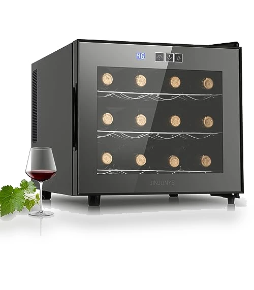 Upgrade 12 Bottle Wine Fridge — Drink Coolers, JINJUNYE