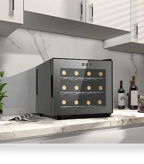 Upgrade 12 Bottle Wine Fridge — Drink Coolers, JINJUNYE