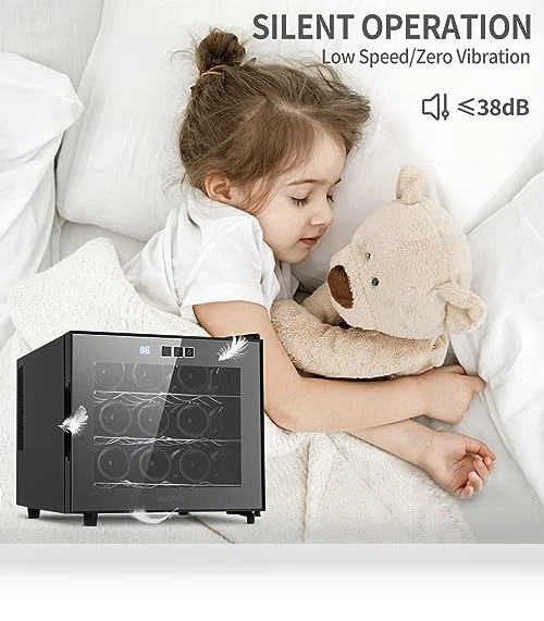 Upgrade 12 Bottle Wine Fridge — Drink Coolers, JINJUNYE
