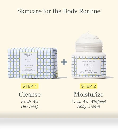 Whipped Body Butter Cream with Goat Milk — Nourishing Body Creams, Beekman 1802