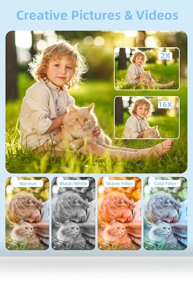 Digital Camera for Kids — Compact Digital Cameras, CAMKORY