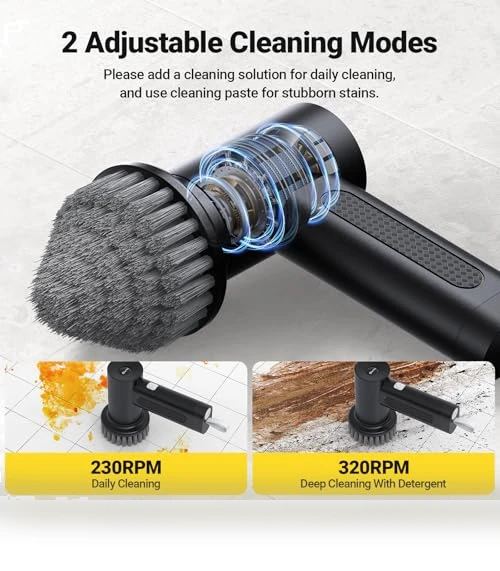 Electric Spin Scrubber — Cordless Vacuums & Sweepers, StarVal