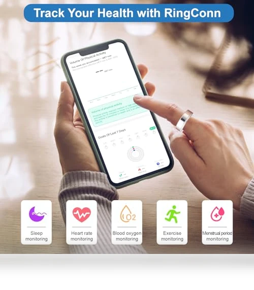 Health Tracker Smart Ring — Smart Rings, JIANVNUI