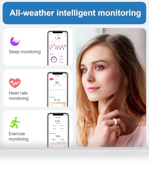 Health Tracker Smart Ring — Smart Rings, JIANVNUI