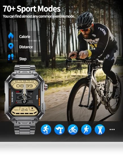 Military Smart Watch — Smartwatches, LIGE
