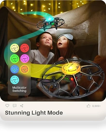 Mini Drone with LED Light — Drones, Syma