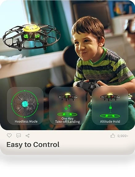 Mini Drone with LED Light — Drones, Syma