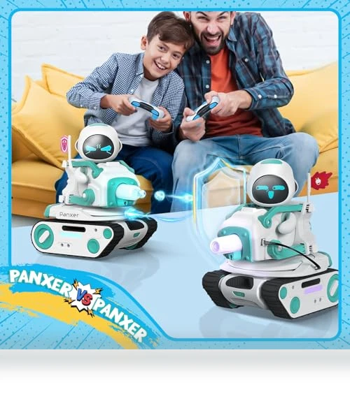RC Battle Tank for Eilik Robots — Interactive Figures & Robots, Energize Lab