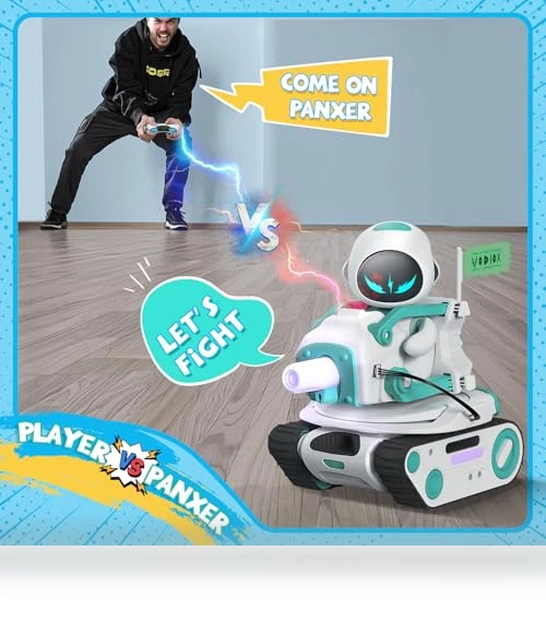 RC Battle Tank for Eilik Robots — Interactive Figures & Robots, Energize Lab