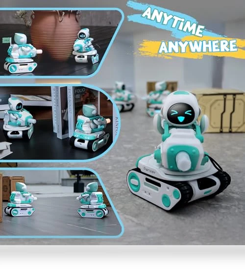 RC Battle Tank for Eilik Robots — Interactive Figures & Robots, Energize Lab